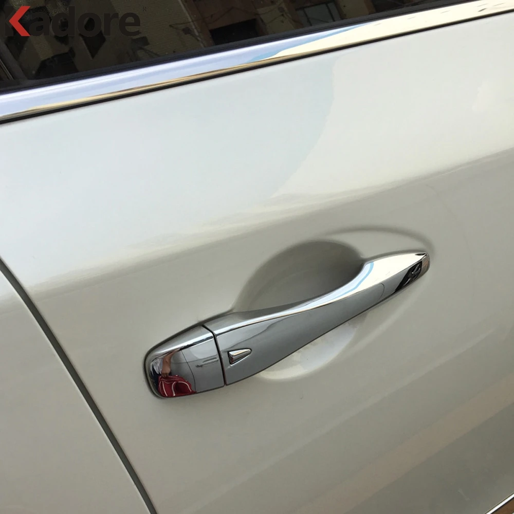 

For Nissan Qashqai 2014 2015-2018 ABS Chrome Auto Door Handle Catch Protector Cover Trim Car Outer Sticker Styling Accessories