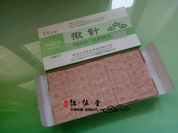 

Acupuncture ear massage sterile ear press needle 100pcs 0.22*1.5mm/0.25*2mm Intradermal needles