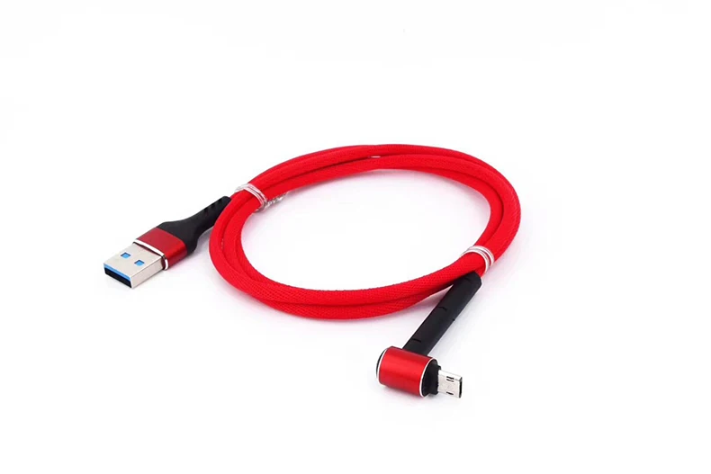 Плетеный локоть для зарядки мобильного телефона, Тип кабеля type-c для быстрой зарядки Кабель Micro-USB для iphone Кронштейн кабель для передачи данных