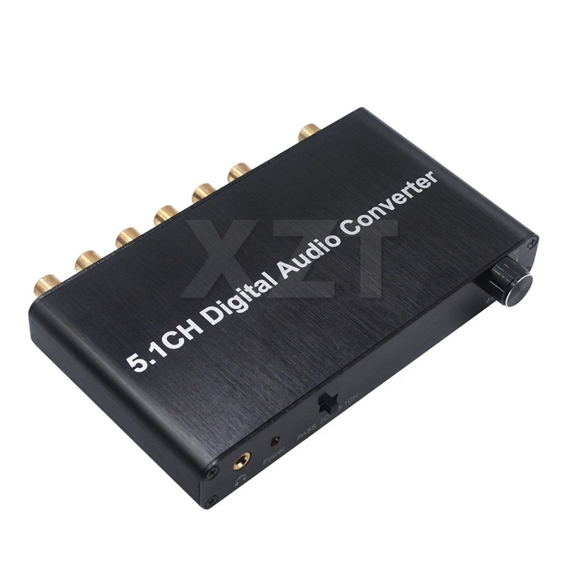 Цифровой аудиоконвертер 5.1CH декодер SPDIF коаксиальный в RCA DTS AC3/DST 5 1 усилитель