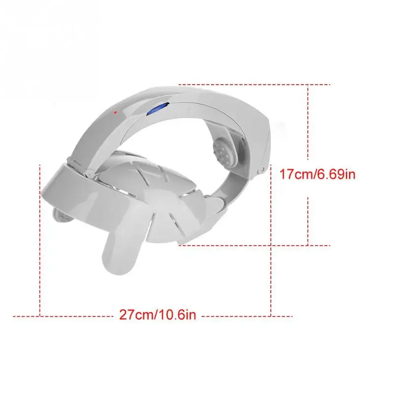  Electric Vibration Head Massager Hair Loss Prevention Device Scalp Acupuncture Relaxation Massage M