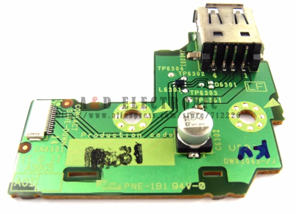 USBA USB Socket With PCB baord ASSY audio mixer For CDJ-2000 DWX3043