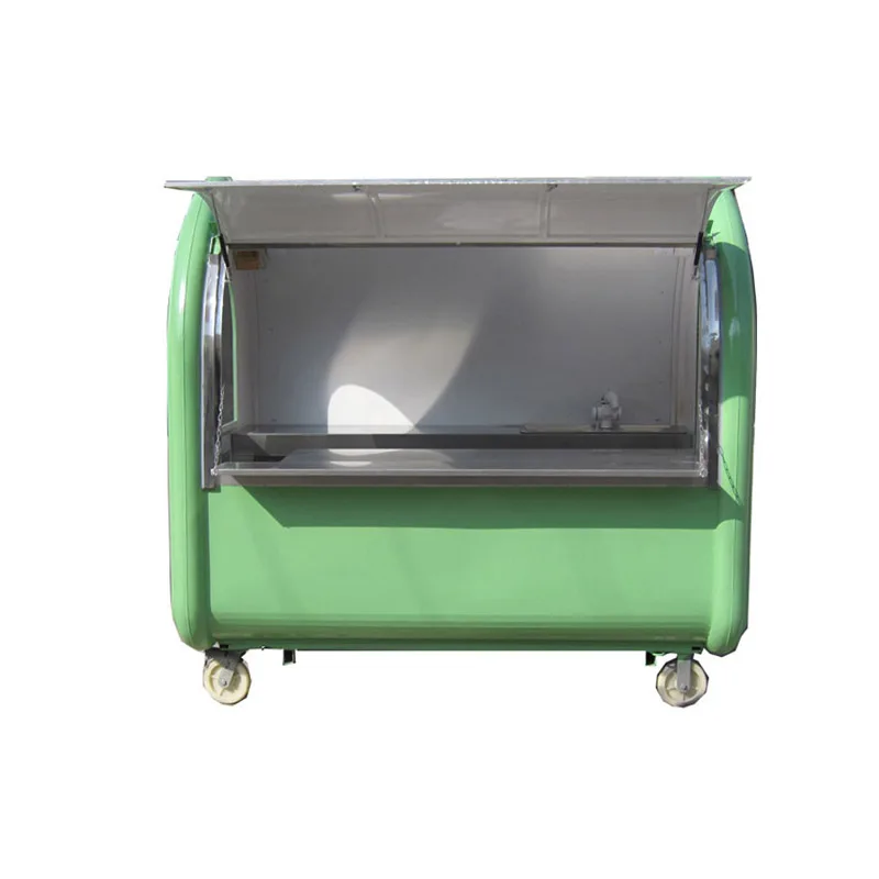 

Trailer Fast Food Cart Design Ice-cream Cart Mall Food Kiosk for Sale