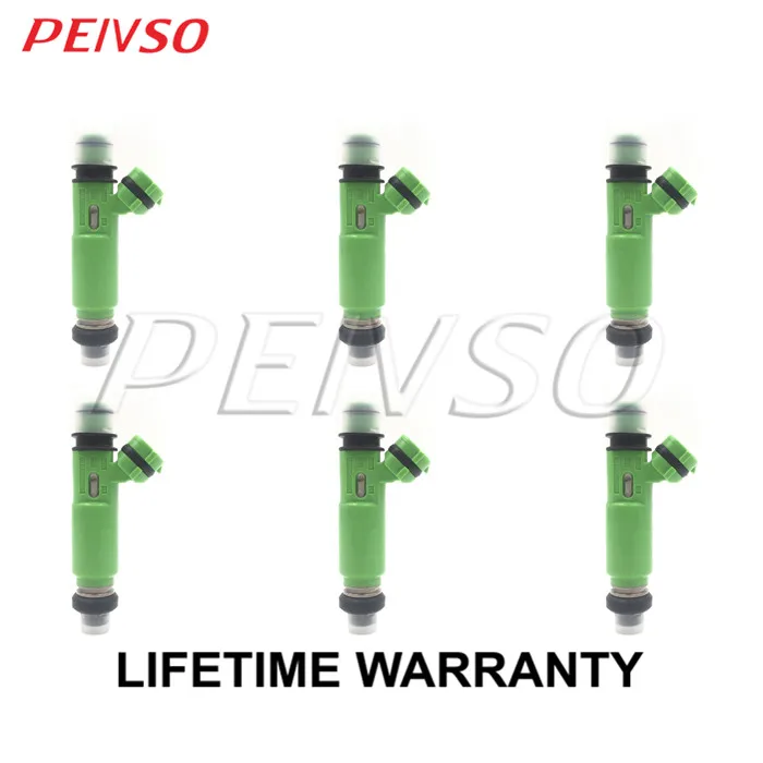

6x 195500-3170 MD332733 fuel injector for Mitsubishi Montero Sport 3.0L V6 1998~2003