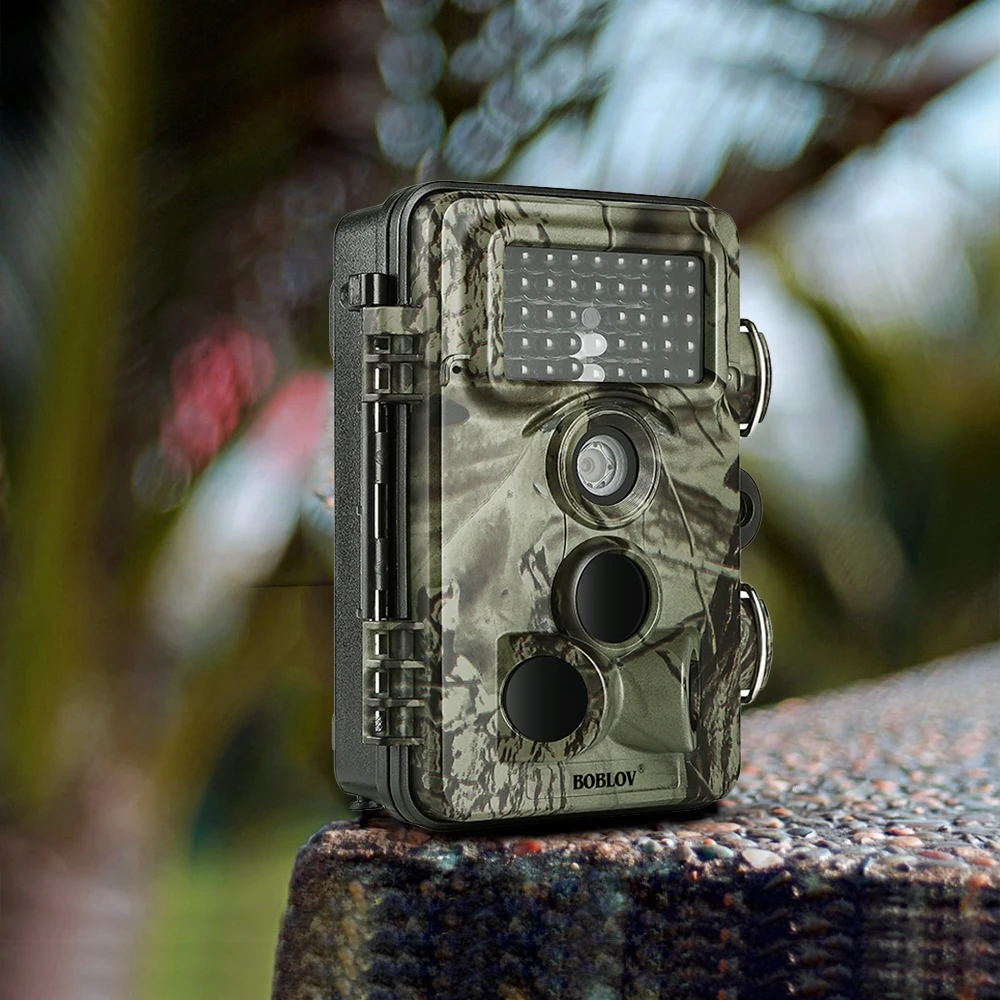 BOBLOV CT009 охотничья камера 16 МП, камера для слежения на ферме, камера для безопасности, Дикая камера s IR, ночное видение, фото-ловушки, IP66, устройство для охоты