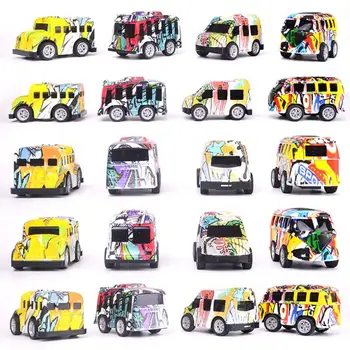 

1:36 Toy Car Bus Old Classic Alloy Diecast Car Model Toy Cartoon Vehicle The sports car Toy Pull Back Car Toys For Children
