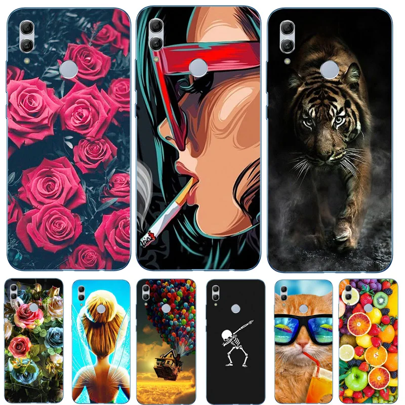 

For Huawei P Smart 2019 Case Cover Soft TPU Silicone Cover Cartoon Phone Case For Huawei P Smart 2019 POT-LX3 POT-LX1 Coque Capa
