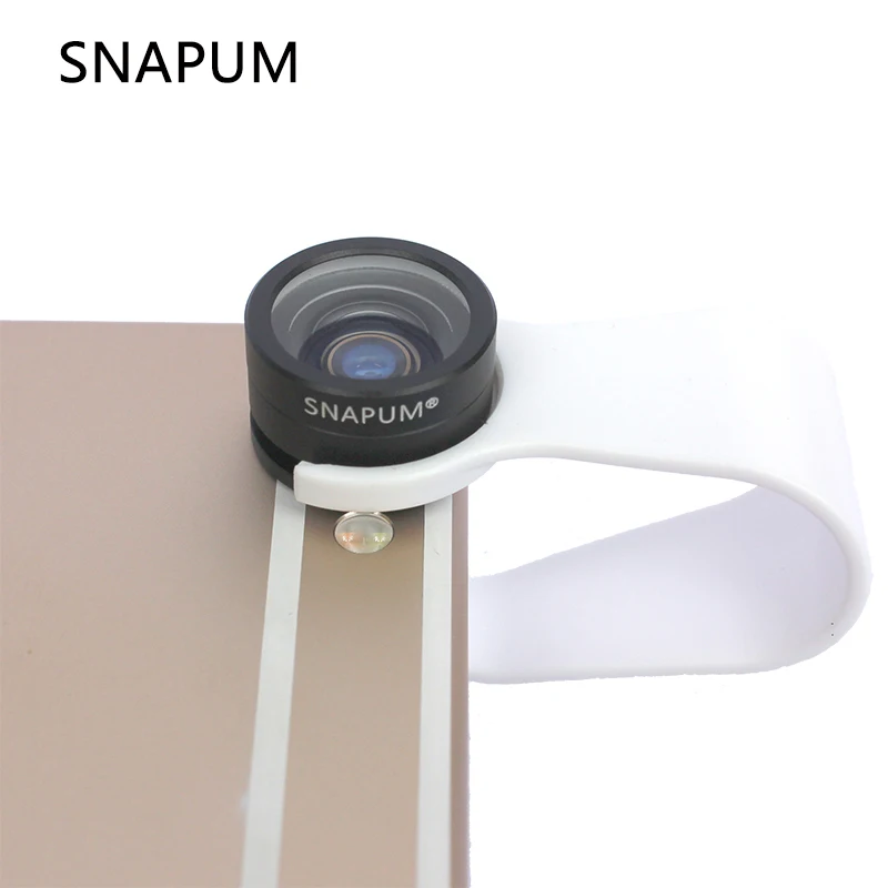 mobile phone Macro Lens 20X Super Macro clip on no Dark Circle Black