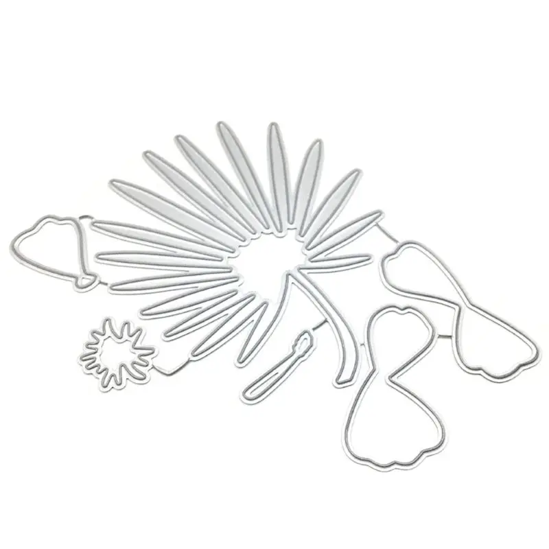 

Carbon Steel Flower Leaf Pattern Cutting Die Embossing Stencil Mold For DIY Paper Art Handcraft Scrapbook Card Decoration Tool