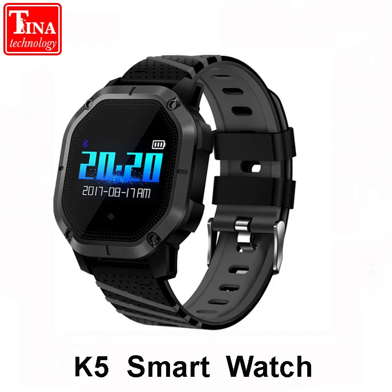 Original K5 Smart watch Multiple Sports Modes Swimming IP68 Waterproof Heart Rate Monitor Blood Oxygen Clock