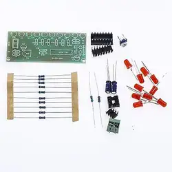 Светодиодный Light chaser секвенсор последователь скроллер модуль DIY Kit Набор NE555 и CD4017