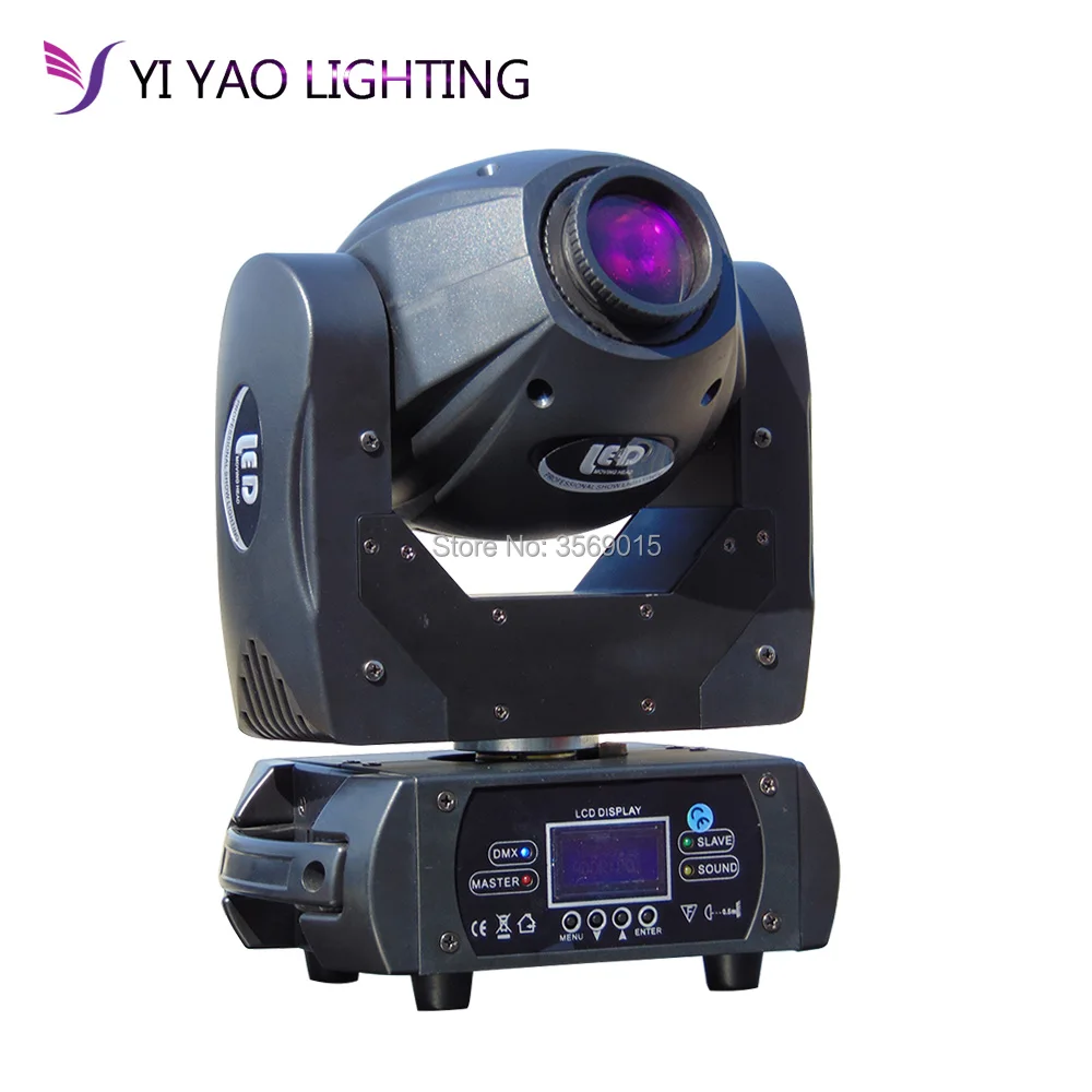 

Free shipping 60W LED Moving Head Light 3 Face Prism Spot Light with Rotation Gobo for DJ Stage Dmx