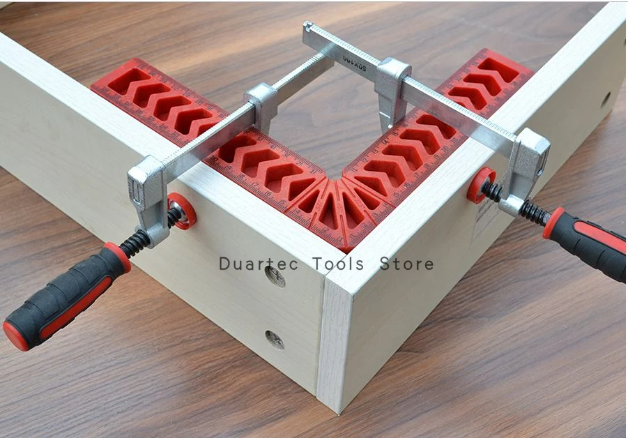 6 дюймов 2/4/8 шт. Duratec позиционирования квадраты 90 градусов Угловые зажимы угловой зажим линейка зажима площадь деревообрабатывающий фиксаж