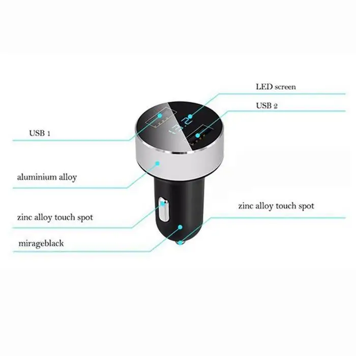 3.1A 5V Dual USB Car Charger LED Display Quick Charge 3.0 Moblie Phone Fast Charging Car Charger for iPhone Samsung Tablet Auto HTB17gFlFER1BeNjy0Fmq6z0wVXaU - 3.1A 5V Dual USB Car Charger LED Display Quick Charge 3.0 Moblie Phone Fast Charging Car Charger for iPhone Samsung Tablet Auto