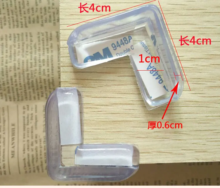 Защитный силиконовый чехол для детей, защита углов стола, защита для детей, Защита краев и углов - Цвет: 10pcs