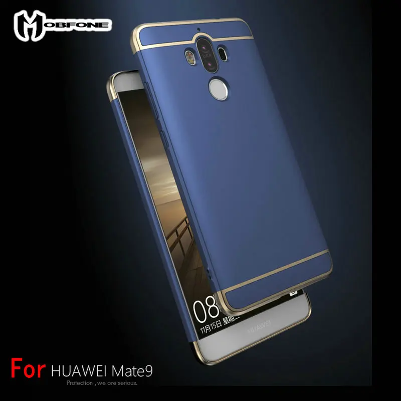 Mobfone case для huawei mate 9 коке капа 3 в 1 покрытие матовое задняя крышка для huawei mate 9 pro gr5 p8 p9 honor8 lite 2017 Pro