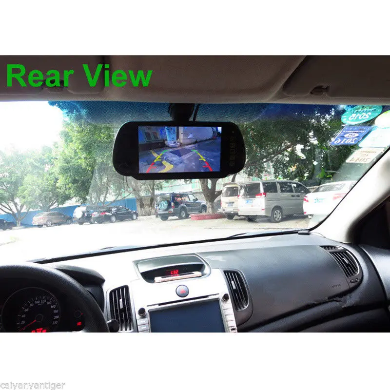 Цветной дисплей TFT LCD диагональю 7 &quotΦ монитор 480RGBx234|mirror monitor|screen carrear view |
