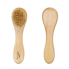 Южная плавник портативный 1 шт. трава Дерево щетина для волос Очищение Лица Массажная щетка чистящий инструмент