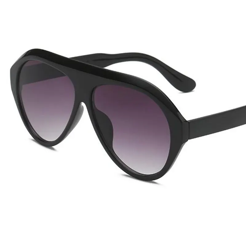 Пластиковые черные женские солнцезащитные очки, трендовые Роскошные брендовые дизайнерские женские солнцезащитные очки с овальными линзами, Мужские Винтажные Солнцезащитные очки