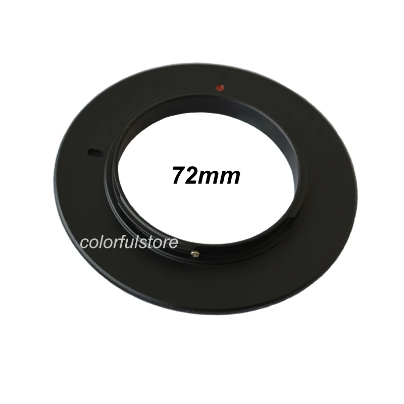New Arrival 72 72mm Macro Reversing Reverse Camera Lens Lenses Adapter