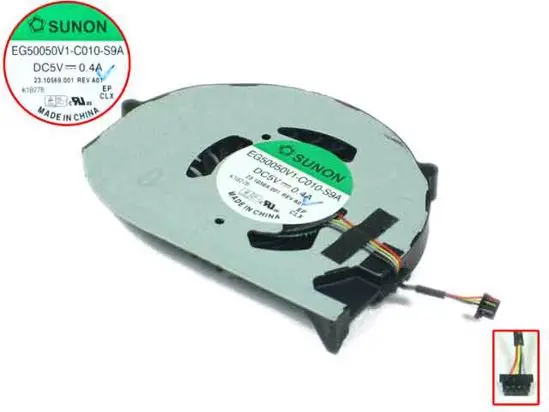 SUNON EG50050V1-C010-S9A DC 5V 0.40A 4-проводной Сервер вентилятор охлаждения ноутбука