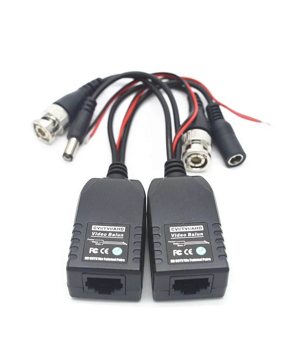 Hd cvi/tvi/ahd bnc к rj45 cat5 utp Пассивный видеоролик с питанием | Безопасность и защита