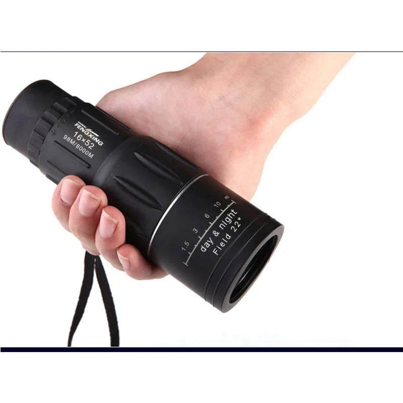 Lumiparty 16X52 HD Monocular Telescope Dual Focusing