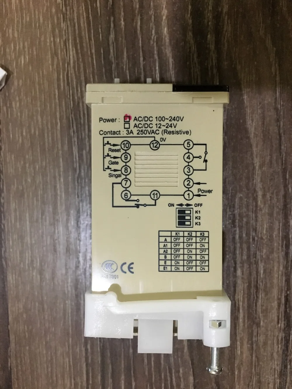 US $42.00 Dhc Dhc48 Multi Function Time Relay Contact Or Positive Or
