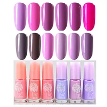 60 цветов термальный лак для ногтей 6 мл температурный цвет уход за ногтями лак стойкий лак маникюр