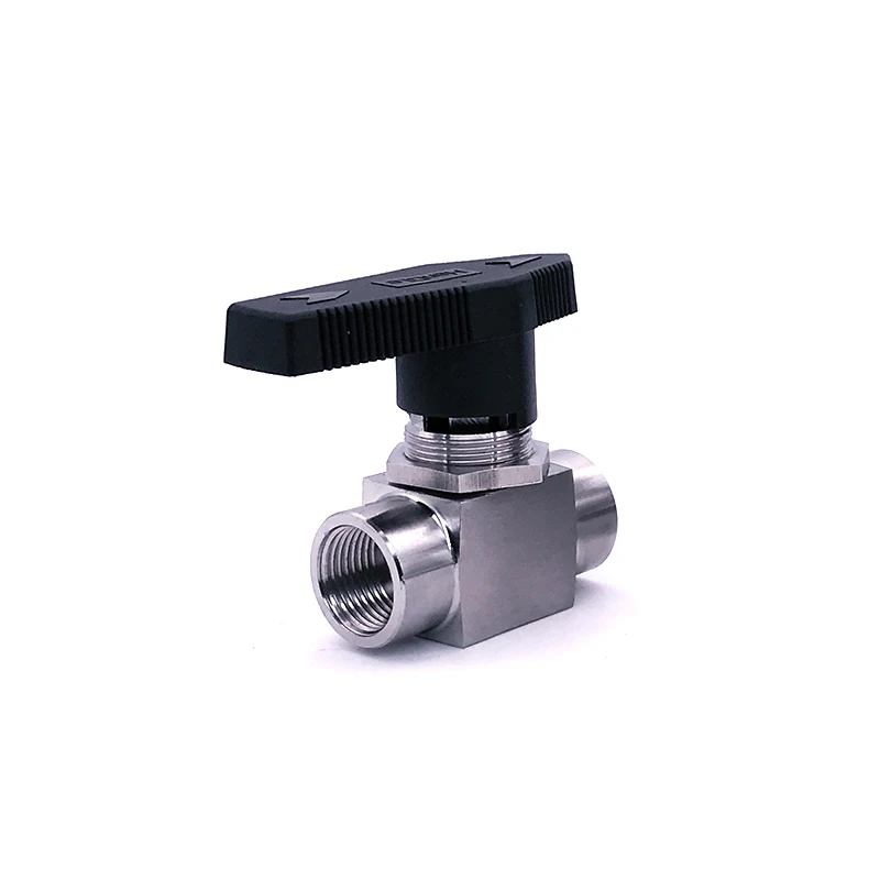 Нержавеющая сталь 304 игольчатый клапан 1/8 ''1/4'' 1/2 ''женский SS304 для воды, газа, нефти Q11SA