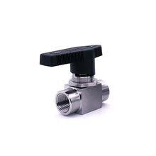 Нержавеющая сталь 304 игольчатый клапан 1/8 ''1/4'' 1/2 ''женский SS304 для воды, газа, нефти Q11SA