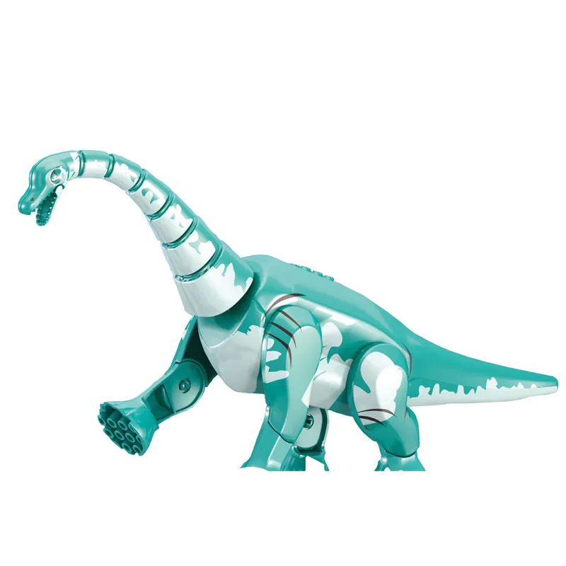 

2019 Jurassic World Park Raptor Dinosaur Tanystropheus Triceratops Figures Building Blocks Bricks Learning Toys For Children