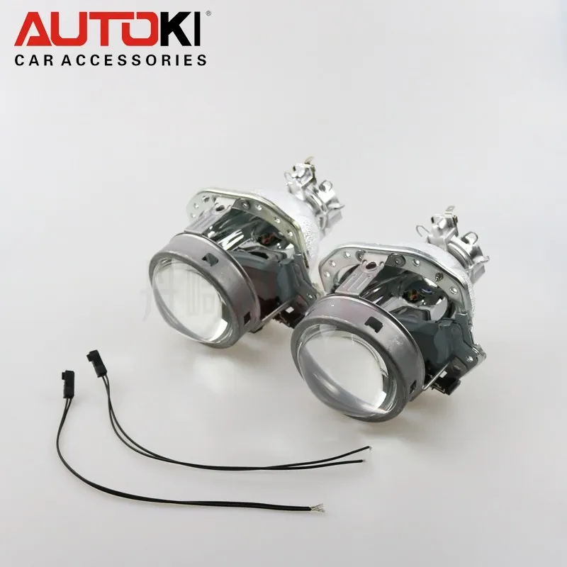 AUTOKI ECE EVOX-R HID Биксеноновые линзы проектора для AUDI C5 C6 A8 A4 B6/BMW E39 E53/Ford Fiesta/Benz ML W163/Lancer/Passat B6