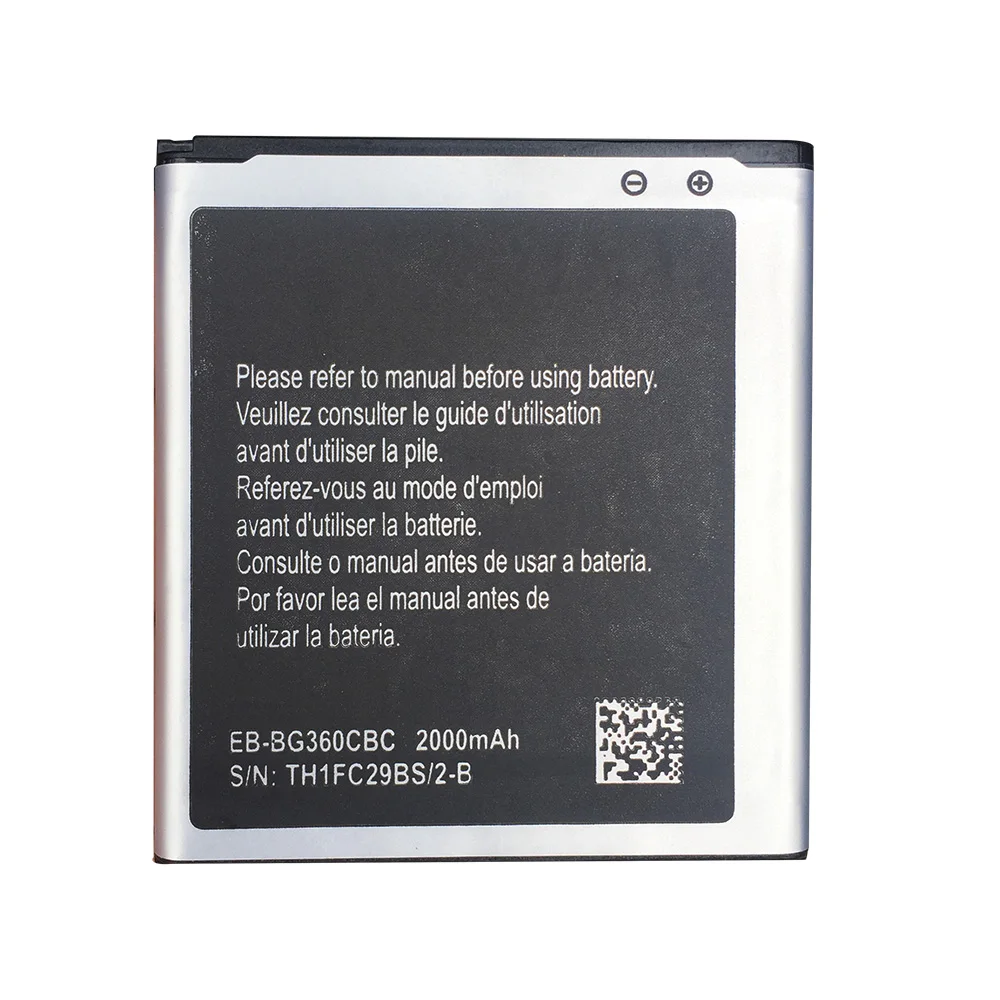 Литиевая батарея 2000 мАч EB-BG360BBE EB-BG360CBC для samsung Galaxy Core Prime G3606 G3608 G3609 литиевая аккумуляторная батарея