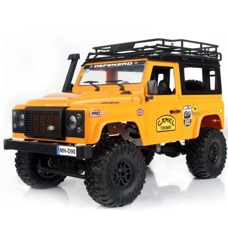 RC автомобиль MN-90 MN-91 RTR MN 1/12 1:12 2,4G 4WD пульт дистанционного управления Автомобили светильник светодиодный Сумки на крыше внедорожный гусеничный автомобиль грузовик игрушки