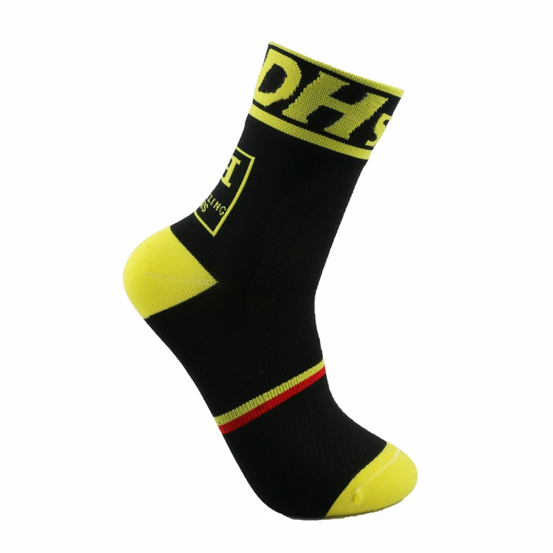 Высококачественные Профессиональные брендовые велосипедные спортивные носки для защиты ног, дышащие впитывающие носки для велосипедистов, велосипедные носки для мужчин и женщин