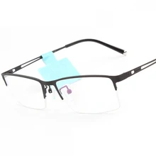 Quality Half Frame Optical Prescription Glasses Men Glasses Spectacle Frame