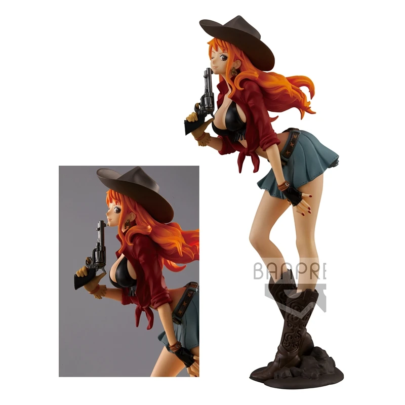 WSTXBD оригинальная BANPRESTO One piece OP TREASURE CRUISE WORLD JOURNEY Nami ПВХ фигурка игрушки Фигурки