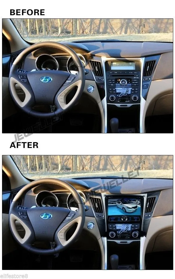 Perfect Quad core 1024*600 HD screen Android 9.0 Car DVD GPS radio Navigation for Hyundai i45 Sonata 2011-2014 with 4G/Wifi,1080P,DVR 0