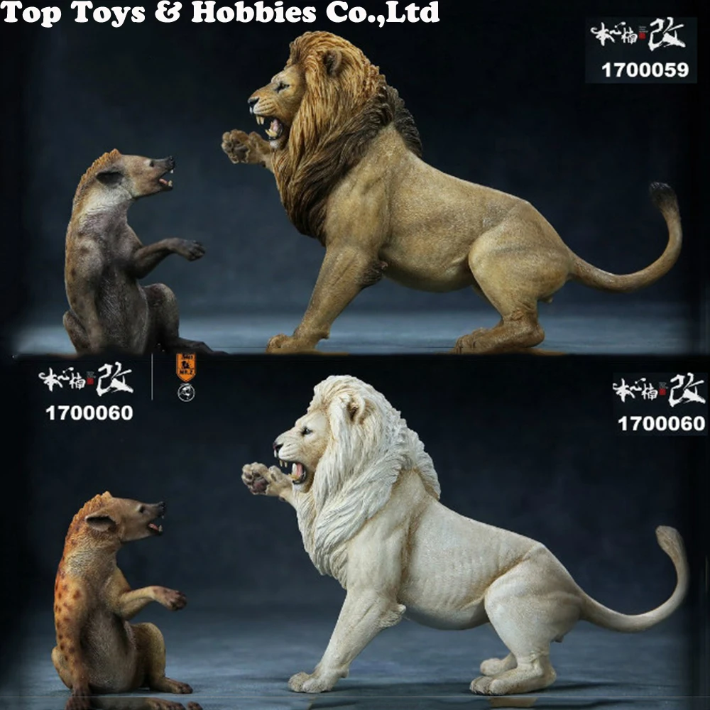 

1/12 Mr.Z Animal Thunderfury African Lion VS Spotted Dog Set Toys Model Collection Resin Anime Figure for Collectible Fans Gift