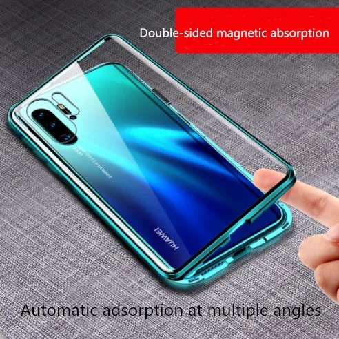 Huawei p30pro all-inclusive mobile phone shell p30 double-sided glass magnetic new mate20pro |