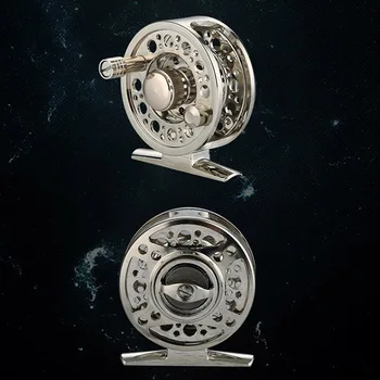

Full Metal Fly Fishing Reel 2+1BB 1:1 Aluminum Alloy Die Casting Fly Reel Fishing Reel FK88