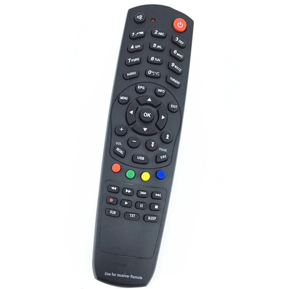 

Universal remote control Satellite receiver all model can use East Eastern Europe Africa tv dvb box TECHNOSAT T-IR3000 RC6500