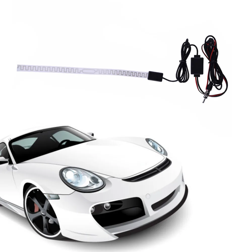 

AM/FM Internal Glass Screen Mount Car Radio Amplifier Aerial Antenna Car Radio Antenna Free Shipping For Universal Auto