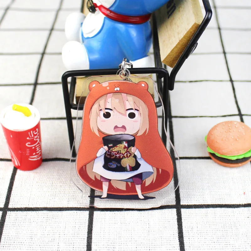 Аниме Himouto Umaru chan косплей брелок японский мультфильм Himouto мультипликационный персонаж дома Умару акриловый автомобильный брелок Подвеска Брелки