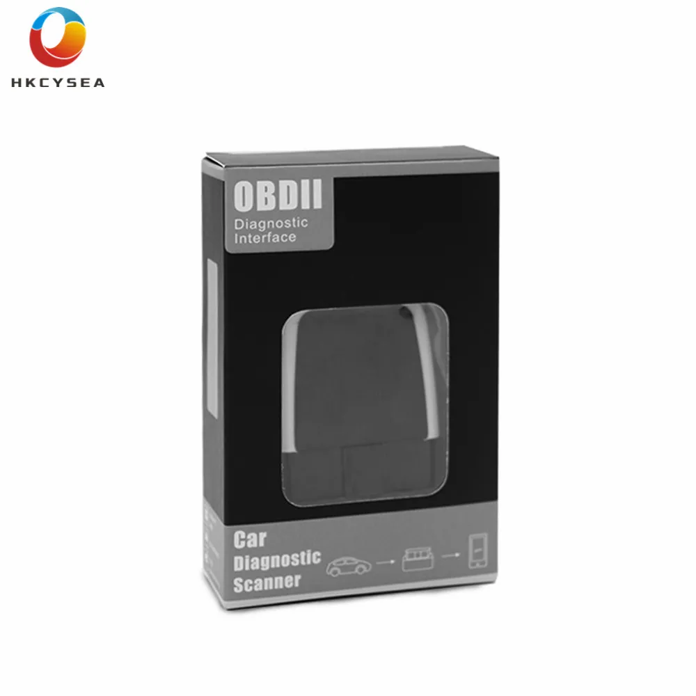

HKCYSEA ELM327 V08 Bluetooth 4.0 HW V2.2 PIC18F25K80 ELM 327 For Android/iOS/Windows Better Than V1.5 With LED OBD2 Diagnostic