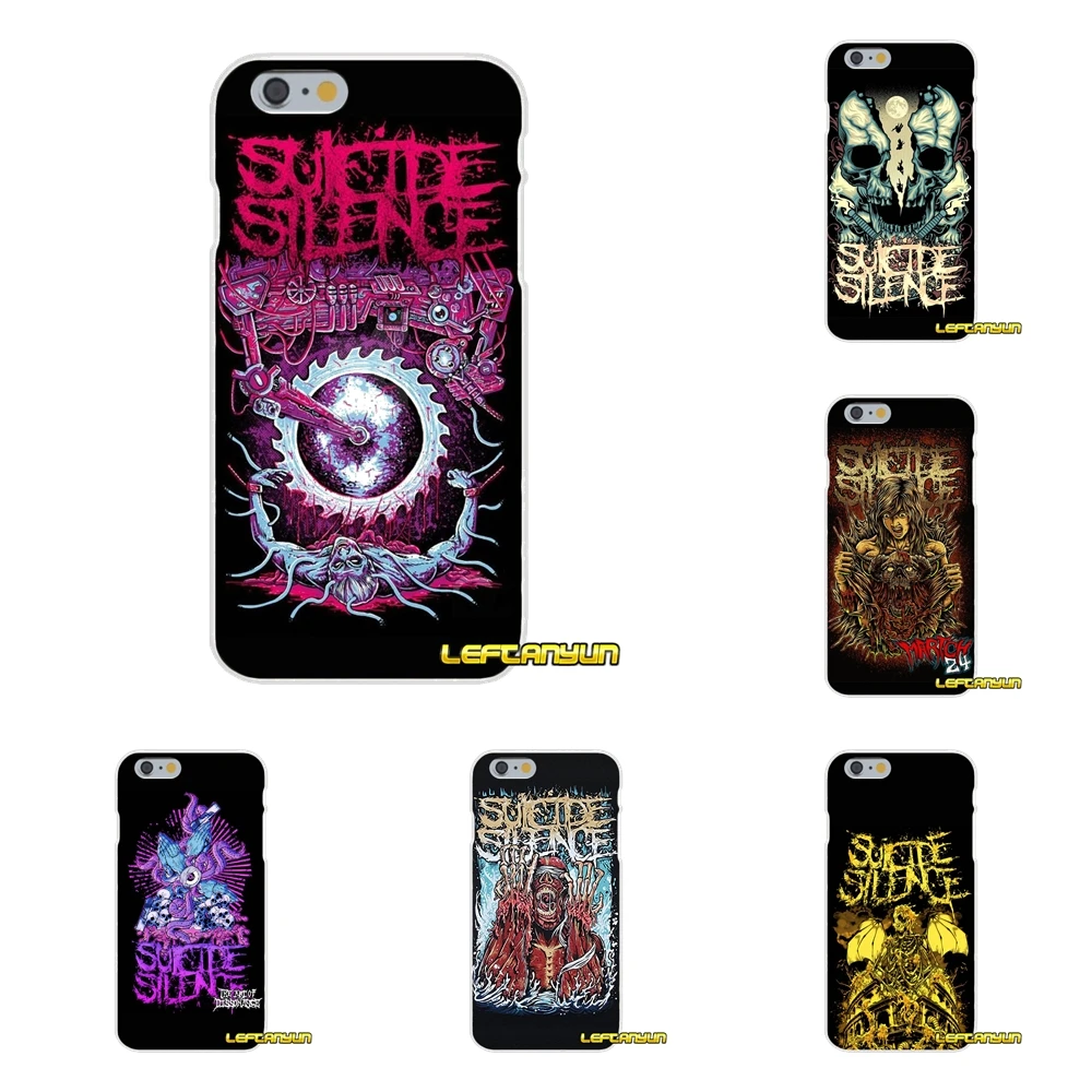 cool Suicide Silence Slim Silicone phone Case For Huawei P8 P9 P10 Lite 2017 Honor 4C 5X 5C 6X Mate 7 8 9 10 Pro | Мобильные