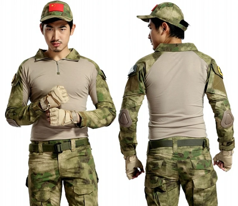 Gen2 Tactical Shirt With Elbow Pads(A-TACS FG)