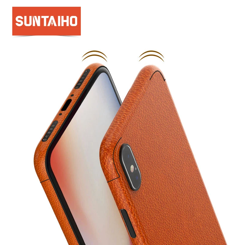 Suntaiho Leather Protective Film skin sticker Case for iPhone X 8 Plus 7 6S Full Edge Coverage for iPhone 7 Plus Cover Case Suntaiho Leather Protective Film skin sticker Case for iPhone X 8 Plus 7 6S Full Edge Coverage for iPhone 7 Plus Cover Case