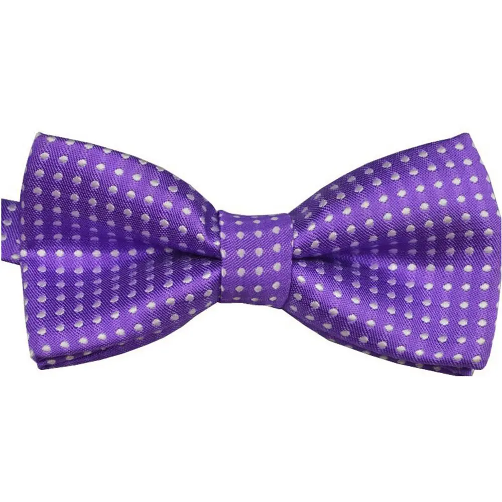 Высококачественные шикарные вечерние свадебные смокинги для маленьких мальчиков, галстук-бабочка - Цвет: Фиолетовый